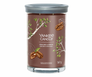 Svíčka ve skleněném válci Yankee Candle, Pralinka a bříza...