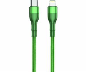 USB kabel 2GO 2GO USB Ladekabel Type C->Lightning grün