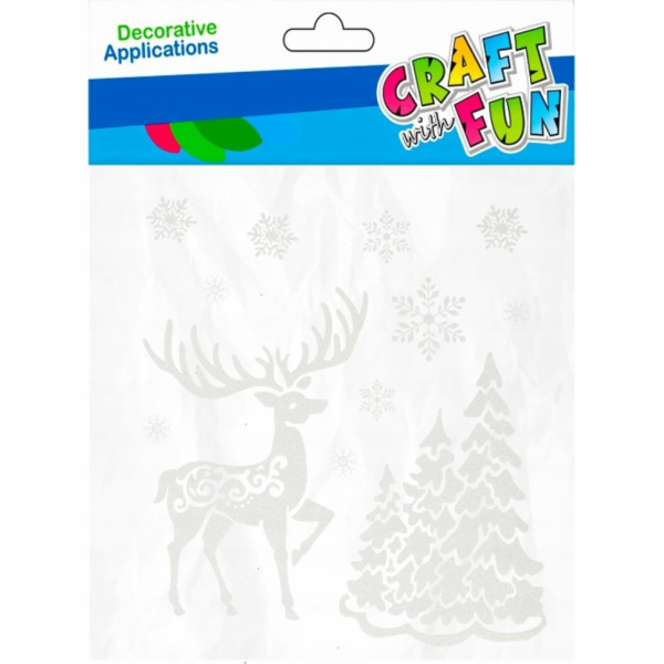 Craft with Fun DEKORACE BN NÁLEPKY NA OKNO SOB CF 12/144