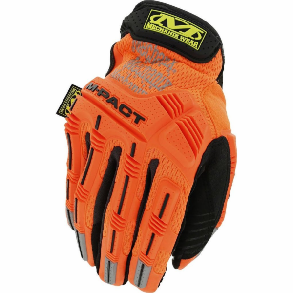 Mechanix Noste ORANŽOVÉ RUKAVICE MECHANIX HI-VIZ M-PACT®