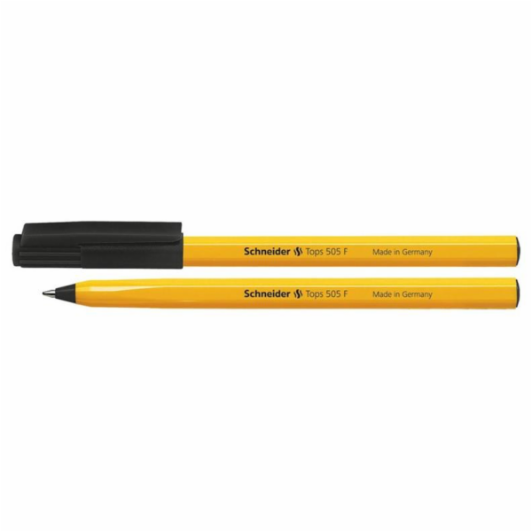 Schneider Pen Tops 505, F, Black (4004675004529)