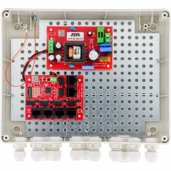 Atte SPÍNAČ POE IP-5-11-L2 5-PORTOVÝ ATTE