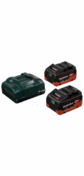 Metabo Basis-Set 2x 18V 5,5 Ah LiHD