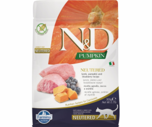 Dry cat food -  FARMINA N&D CAT PUMPKIN