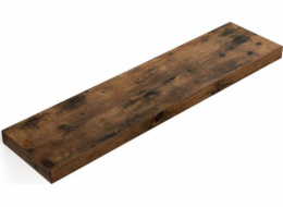 Songmics Wallshelf/Brown/80x20x3,8 cm