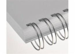 Vázací hřbet RENZ kovový (2/1") A4 průměr 12,7mm stříbrný 100ks