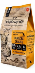 WIEJSKA ZAGRODA Jehněčí s kachnou S – suché krmivo pro psa - 9kg