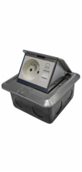 DATACOM Zásuvka PODLAHOVÁ (1xRJ45 Cat5e+230V)