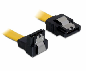 DeLOCK SATA kabel rovný > lomený