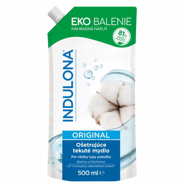 Mýdlo&nbsp;tekuté&nbsp;500&nbsp;ml&nbsp;ORIGINAL&nbsp;indulona&nbsp;-&nbsp;náhrada
