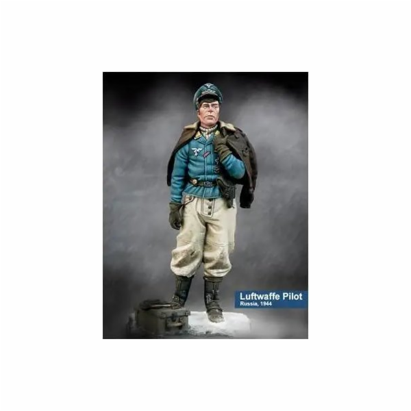 Měřítko 75 : Figurka pilota Luftwaffe