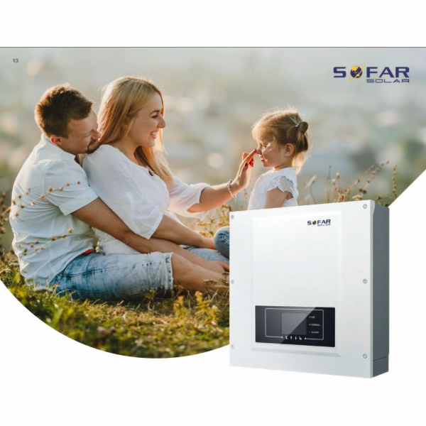 CORAB PV střídač/střídač 3-fázový 6,6kW AC Sofar 6.6KTLX-...