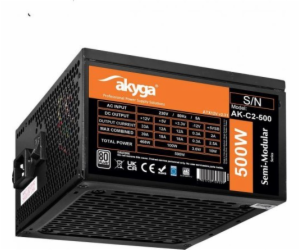 Zdroj Akyga Semi-modulární ATX zdroj AK-C2-500 500W