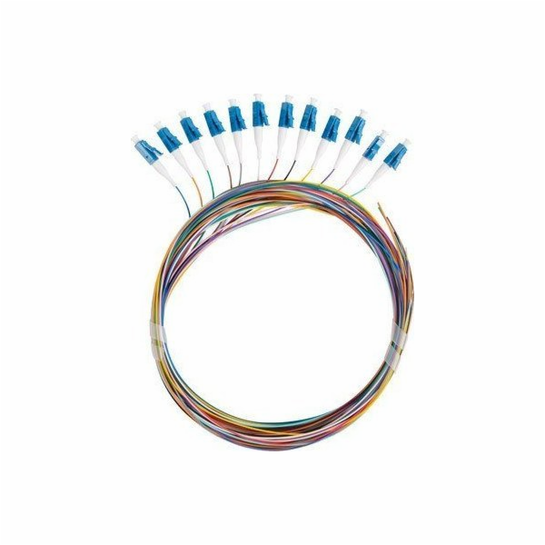 Pigtail SM LC/UPC Semi Tight 9/125 G657A1 12X2M multikolor