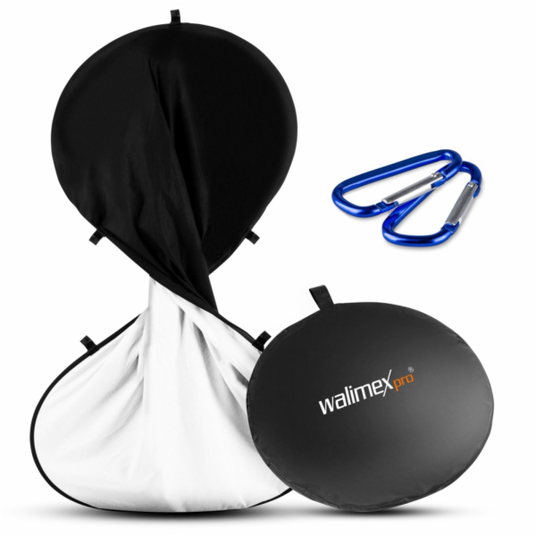 Walimex pro Falthintergrund 150x200cm schwarz/weiß PE