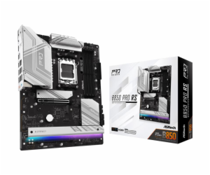 ASRock MB Sc AM5 B850 Pro RS, AMD B850, 4xDDR5, 1xUSB-C, ...