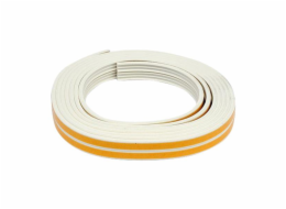 Těsnění do oken a dveří samolepící 9x4mm TYP E bílé 6m