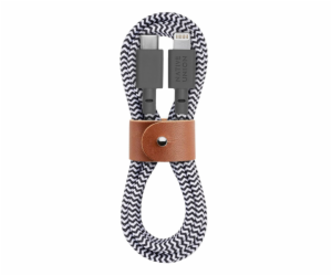 Native Union Belt Cable USB-C to Lightning 1,2m Zebra