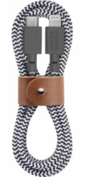 Native Union Belt Cable USB-C to Lightning 1,2m Zebra