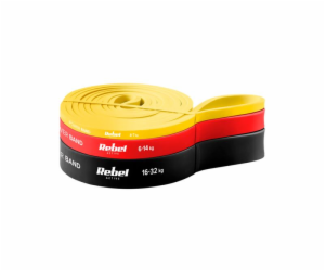 Guma posilovací REBEL Power Band PLs-1 4-32kg 3ks