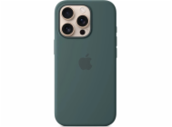 iPhone 16 Pro Max Silicone Case with MagSafe - Lake Green