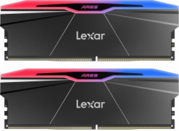 Lexar ARES DDR5 32GB (kit 2x16GB) UDIMM 7600MHz CL36 XMP 3.0 - Heatsink + RGB