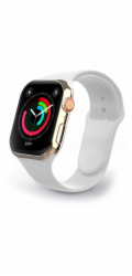 Swissten řemínek pro apple watch silikonový 38 / 40 / 41 mm bílý