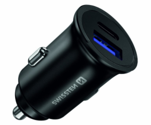 Swissten cl adaptér power delivery usb-c + quick charge 3...