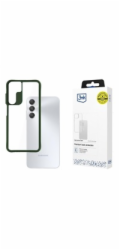 3mk ochranný kryt Satin Armor Case+ Green pro Samsung Galaxy A54 5G
