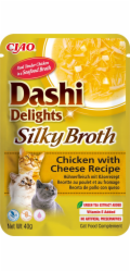 INABA CAT Dashi Delights Silky Broth Chicken with Cheese - pochoutka pro kočky - 40g