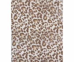 OKKO Souprava povlečení Okko Leopard hnědá 200x220 cm