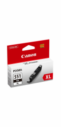 Canon CARTRIDGE CLI-551BK XL černá pro Pixma iP, Pixma iX, Pixma MG a Pixma MX 6850, 725x, 925, 8750 (1130 str.)