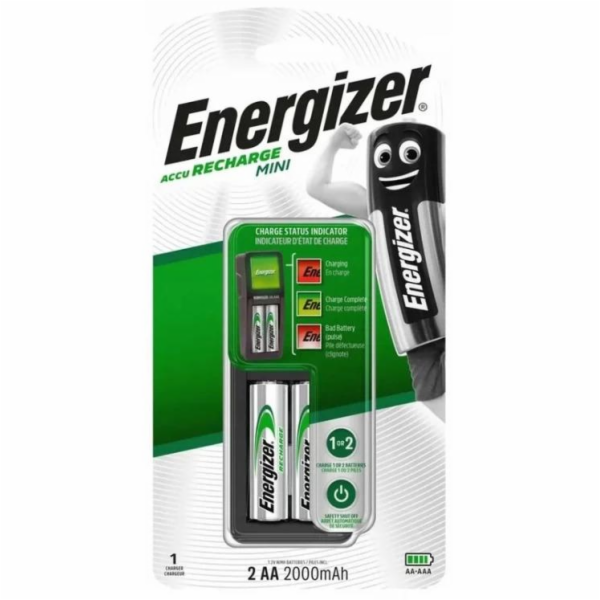Nabíječka Energizer mini AA +2xAA 2000 mAh