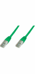 Digitus Patch Cable, CAT 6 UTP, AWG 26, měď, zelený 1m