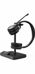Yealink WH62 Dual DECT základna s náhlavní soupravou na obě uši