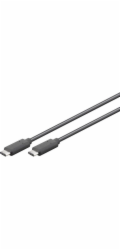 Goobay USB-C USB kabel – 0,5 m černý (67975)