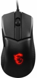 MSI herní myš CLUTCH GM31 Lightweight/ 12.000 dpi/ RGB podsvícení/ 6 tlačítek/ USB