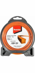 Makita struna nylonová Plus 2,4mm, 15m, oranžová, hranatá