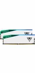 PATRIOT PVER564G62C42KW PATRIOT VIPER ELITE 5 WHITE RGB 64GB DDR5 6200MHz / DIMM / CL42 / Kit 2x 32GB