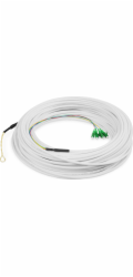 Digitus FTTH Drop Kabel, Singlemode, 4 Fasern, 4 LC/APC (weiß, 30 Meter)