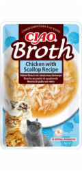 Churu Cat CIAO Broth Chicken with Scallop Recipe 40g