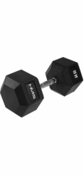 Pogumovaná činka HMS Hex Pro 1 x 40 kg
