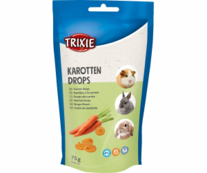 Trixie Drops pro hlodavce, příchuť mrkve, 75g