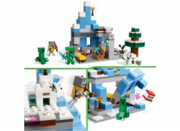 LEGO 21243 Minecraft Die Vereisten Gipfel, Konstruktionsspielzeug