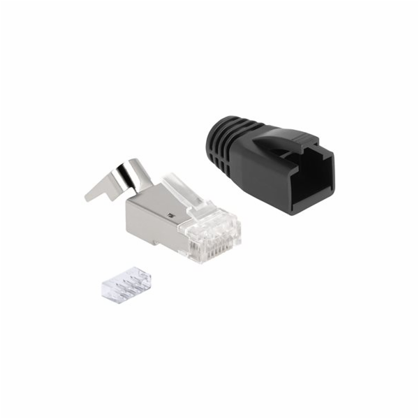 DELOCK RJ45 Modularer Stecker Cat.6A, Cat.7 25er Set