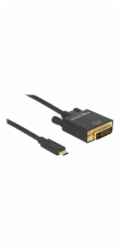 Delock - Externí video adaptér - Parade PS171 - USB-C - DVI - černá - maloobchod