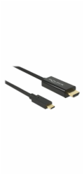 Delock - Externí video adaptér - Parade PS171 - USB-C - HDMI - černá - maloobchod