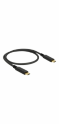 Delock - USB kabel - USB-C (M) do USB-C (M) - USB 3.1 Gen 2 - 3 A - 50 cm - černá