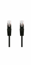 C-TECH kabel patchcord Cat5e, UTP, černá, 2m