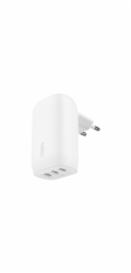 Belkin BOOST CHARGE™ 67W 3-portová USB-C Power Delivery PPS nástěnná nabíječka, bílá
